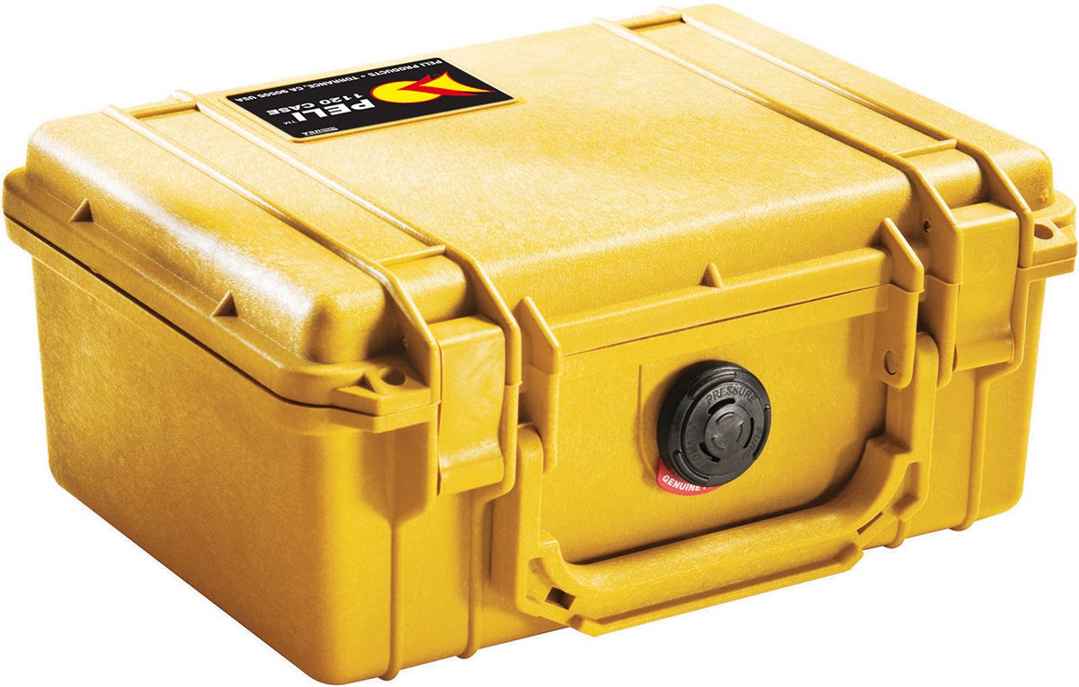 Peli Case - Camerakoffer - 1120 - Geel excl. plukschuim 18,400000 x 12,100000 x 7,800000 cm (BxDxH)