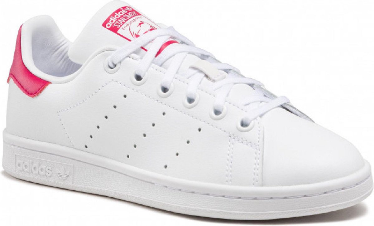 tempel campus interieur adidas Stan Smith Sneakers - Ftwr White/Bold Pink - Maat 36 | bol.com