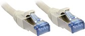 LINDY 47138 RJ45 Netwerkkabel, patchkabel CAT 6A S/FTP 10.00 m Grijs Snagless 1 stuk(s)