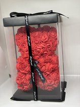 Rode Rozen Beer - Valentijn cadeau - Moederdag Cadeau voor haar - Met Luxe Giftbox - Valentijnsdag - 25 cm - Sinterklaas cadeautje - Christmas gift