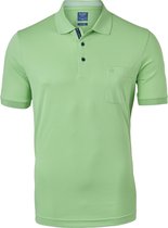 OLYMP - Polo Groen - Modern-fit - Heren Poloshirt Maat S