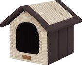 Dog's Lifestyle hondenhuisje Rib Beige XS