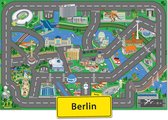 Carperoo Berlijn Speelkleed - Speelmat - 115x175cm - Speelmat Baby - Speeltapijt - Speelkleed Jongens - Autokleed - Speelkleed Meisjes - Verkeerskleed