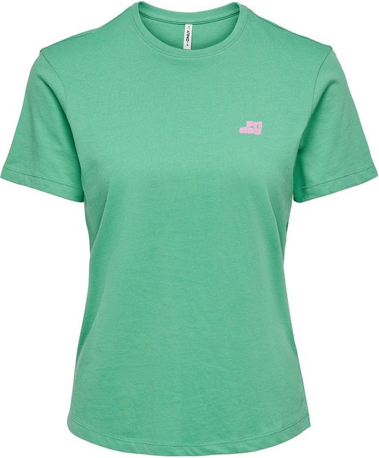 ONLY Damen T-Shirt Onlrikki – Kurzärmlig, Lässiges Box-Fit-Shirt Für Freizeit & Wochenende