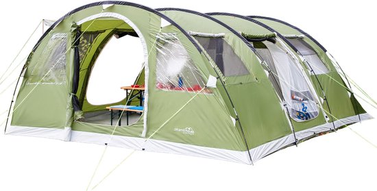 Crack pot Marxistisch Mentaliteit Skandika Gotland 6 Tent – Tenten – Campingtent – Voor 6 personen –  Tunneltent – 210 cm... | bol.com