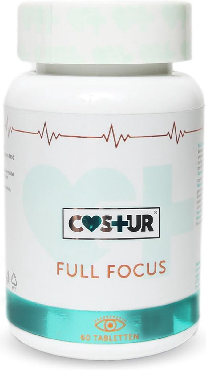 Goedkoopste Costur Full Focus - Supplement - Concentratievermogen - Energieniveau