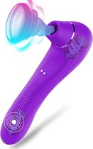 Sexlab - Zuigende G-Spot Vibrator - Vibreert - Vibrator Voor Vrouwen - Clitoris Stimulator - 19 cm