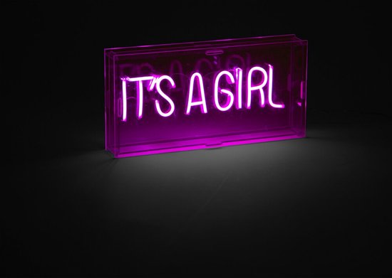 Neon Verlichting - It's A Girl - Roze van Neo — afbeelding 5