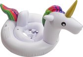 Opblaasbaar eenhoorn - Opblaasfiguur - Unicorn - met zitvlak voor kinderen - 70CM - Zwembad - Opblaasboot