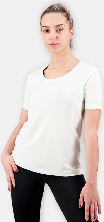 Artefit T-Shirt femme - Chemise pour Femme - Coupe Regular - White - M