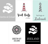 Just a little thing - 10 stuks - ansichtkaarten - assorti Zeeland