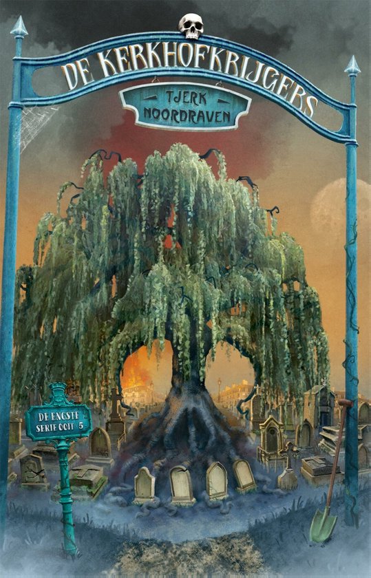 De engste serie ooit 5 - De kerkhofkrijgers - cover