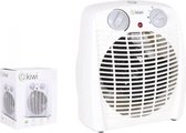 Kiwi Draagbare kachel - KHT-8411 - Verwarming - Kachel - Elektrische Kachel - Heater - 2000W - Wit
