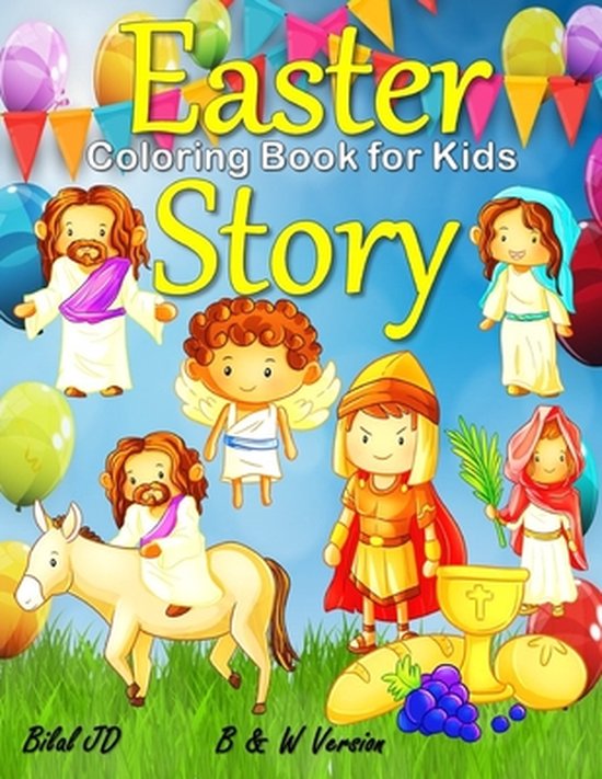 Easter Story Coloring Book, Bilal Jd 9781659386714 Boeken