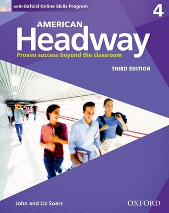 American Headway 4: Students Book + Oxford Online Skills Pro ... - cover