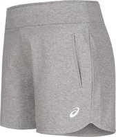 Asics Knit Short Shorts Vrouwen Grijs Xl