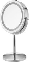 UNIQ Large Make-up Spiegel met LED Verlichting en 5x Vegroting - Make-up en Scheer Spiegel