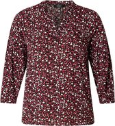 ES&SY Renate Blouse - Black/Multi-Colour - maat 42