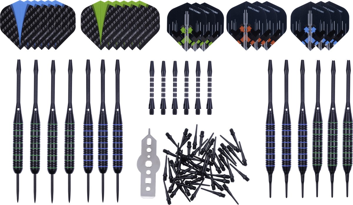 Longfield steel/ Softip darts set