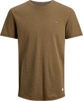 JACK & JONES JPRBLUCOLTON TEE SS CREW NECK DARK EARTH (L)