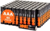 Alkaline batterijen AAA micro mini penlite LR03 batterij 1.5V - 80 stuks - AAA batterij - 100% Peak Power