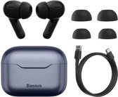 Baseus S1 Volledig Draadloze Oordopjes - Bluetooth Oortjes - Earpods Draadloos - Wireless Earbuds - Ideaal voor Sport Hardlopen - Geschikt voor Apple iPhone Android Samsung Huawei OneplusMet 