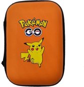 Pokemon | Verzamel Box Pikachu | Oranje | Geschikt voor 50 Kaarten | Exclusief Vulling