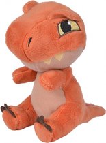 Jurassic World Mini Dinosaurus Pluche Knuffel (Rood) 18 cm | Jurasic Park Plush Toy | Speelgoed knuffeldier knuffelpop voor kinderen jongens meisjes Dino Draak Dragon Knuffel