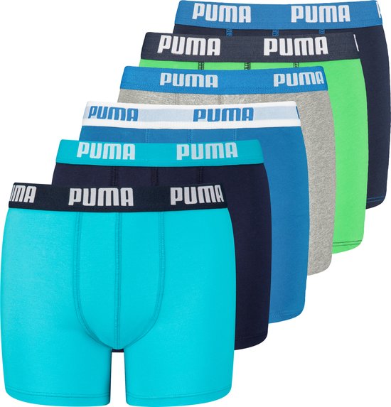 PUMA jongens 6P boxers basic multi - 170/176