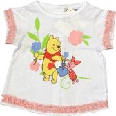 Disney - Meisjes Kleding - T-shirt - Winnie de Poeh - Wit - Maat 68