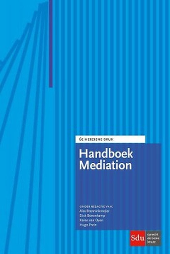 Boek cover Handboek mediation van Alex Brenninkmeijer (Hardcover)