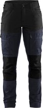 Blaklader Service Pantalon De Travail Avec Stretch Pour Femme 7166-1845 - Marine Foncé/ Zwart - C34