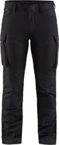 Blaklader Dames service werkbroek stretch 7147-1830 - Zwart - C40