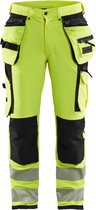 Blaklader High Vis werkbroek met 4-weg stretch 1997-1642 - High Vis Geel/Zwart - C44