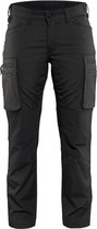 Blaklader Dames Service werkbroek Stretch 7159-1845 - Zwart - C52