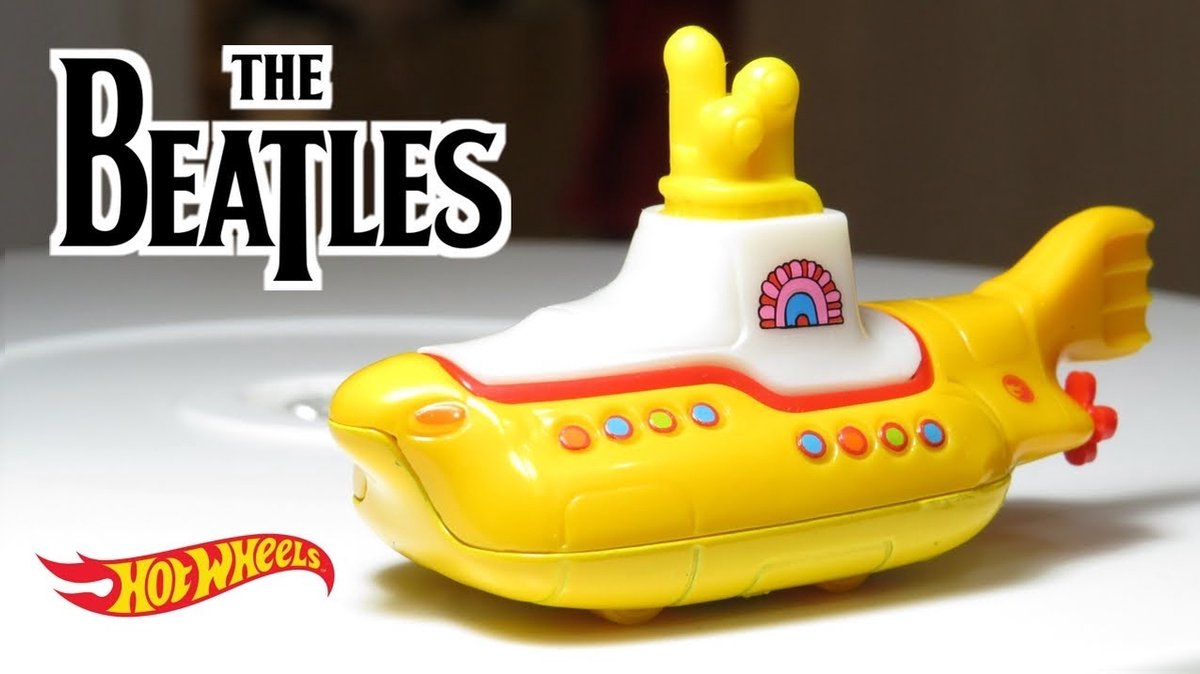 Hot Wheels The Beatles Yellow Submarine