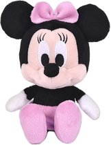 Minnie Mouse - Dinsey Junior Mickey Mouse Pluche Knuffel 22 cm | Disney Plush Toy | Speelgoed knuffelpop knuffeldier voor kinderen jongens meisjes Mickey Mouse Minnie Mouse Pluto D