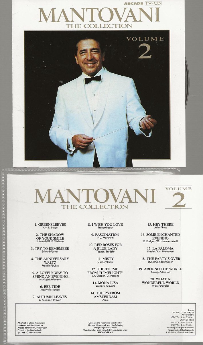 MANTOVANI COLLECTION volume 2