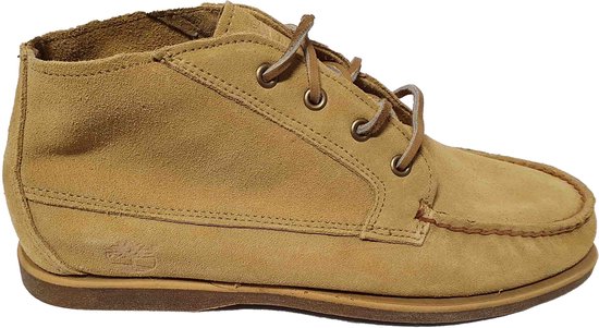 Timberland Suede Veterschoen Boat 1010R Tan EU 44