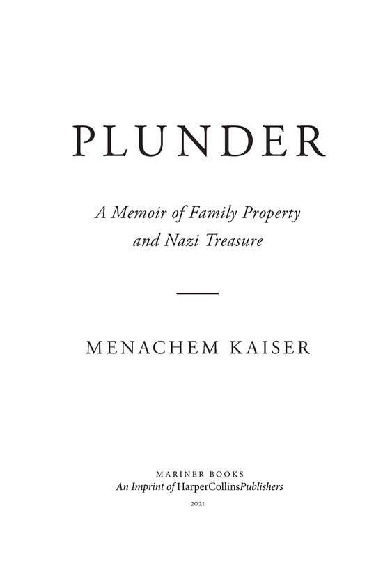 Plunder - cover