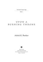 The Burnt Empire - Upon A Burning Throne