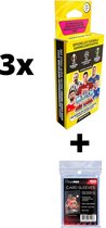Topps Champions League Match Attax 2021/22 - 3 x Booster Box + UltraPo Sleeves