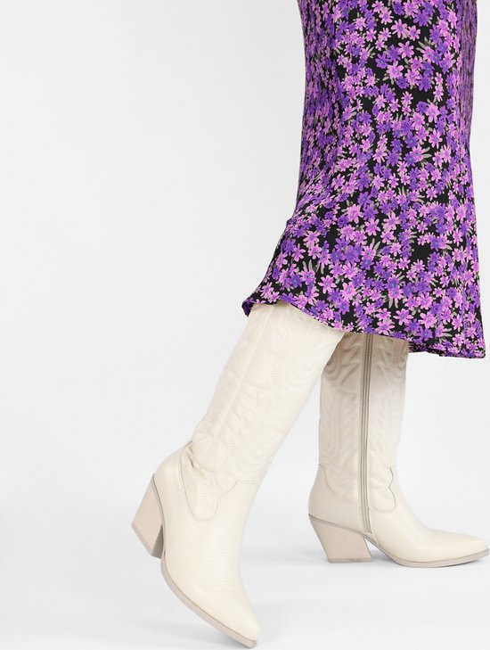 POSH by Poelman JILL Dames Western Laarzen Off White Maat 37 bol