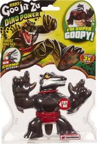 Heroes of Goo Jit Zu Dino Power Spinosaurus + Marvel Sticker | Superhelden Speelgoed Speelpop | Actiefiguur voor kinderen jongens meisjes | Squishies Squishy Stretch Twist | Goo Jit Zu Heroes