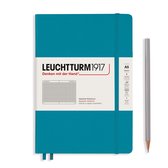 Leuchtturm1917 Notitieboek Medium Smooth Colors Ocean Geruit - Schrijfgerei - 4004117609435