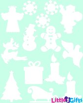 Little1Gifts - Raamsticker - Kerst Assorti 2