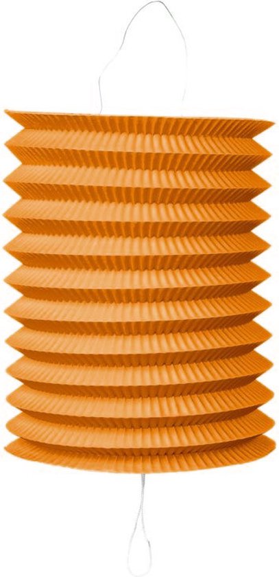 Wefiesta Lampion 16 Cm Papier Oranje
