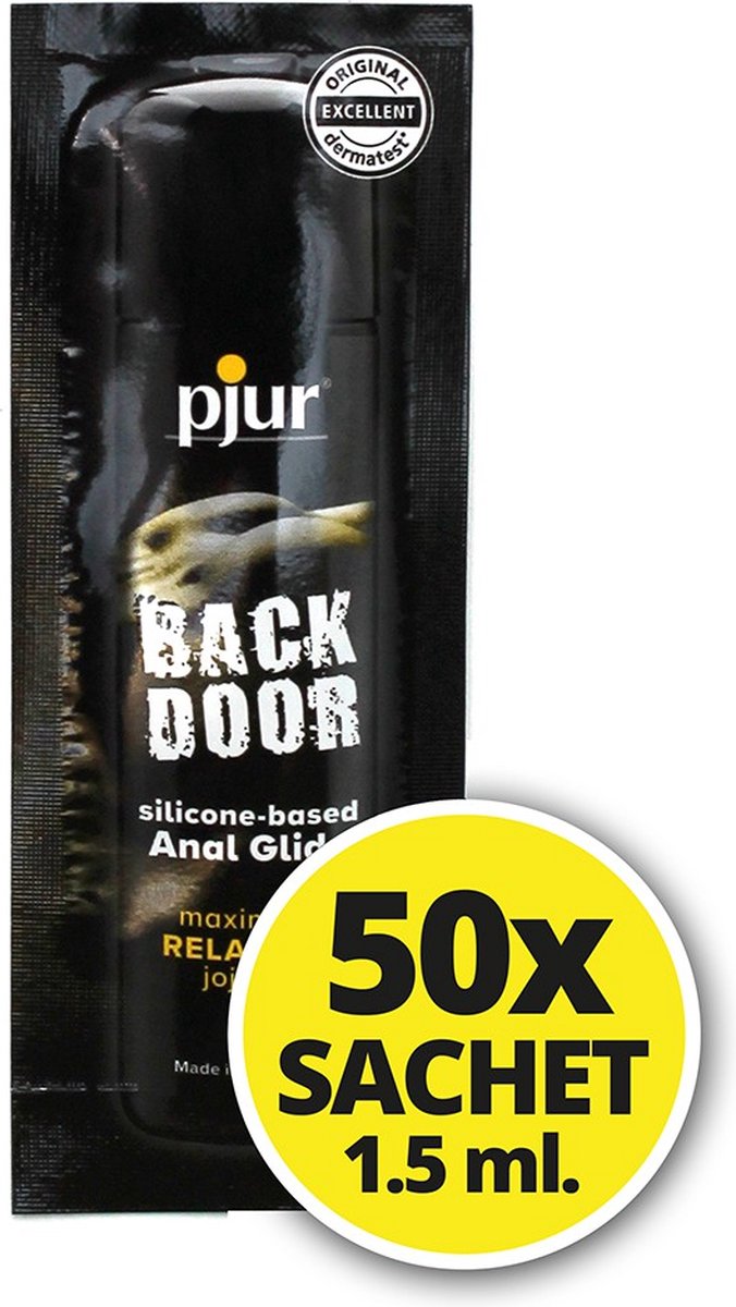 Goedkoopste Pjur - Back Door - Relaxing Anaal Glijmiddel Op Siliconen Basis