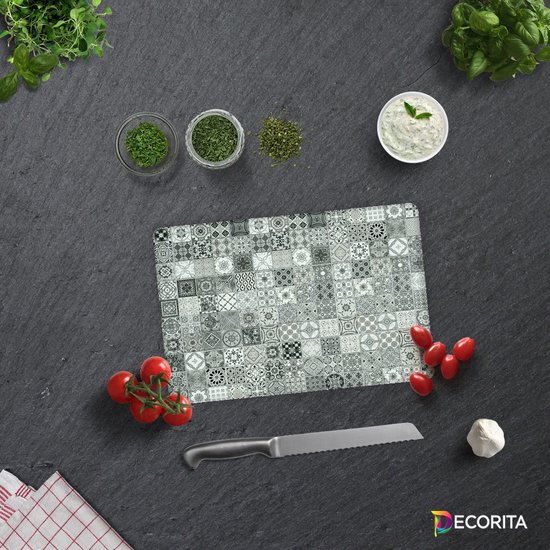 Keramische Patroontegel Tempered GlasSnijplank 20cm × 30cm