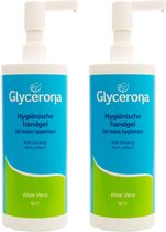 Glycerona Hygiënische Handgel - 2 x 1 l - Voordeelverpakking
